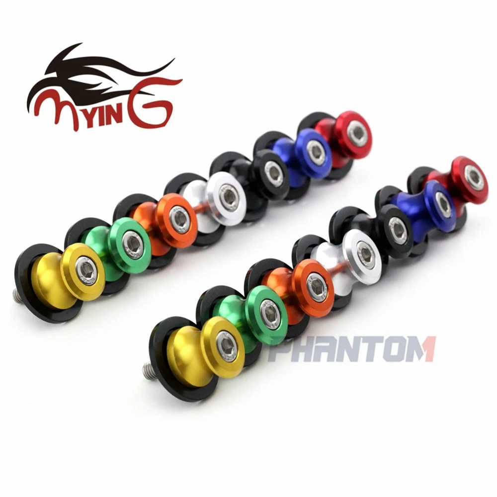 Swingarm Spools Slider For SUZUKI GSX1300R HAYABUSA B-KING SFV 650 Gladius GSX-S 150/750/1000/F Motorcycle Stand Screw M8 | Автомобили и