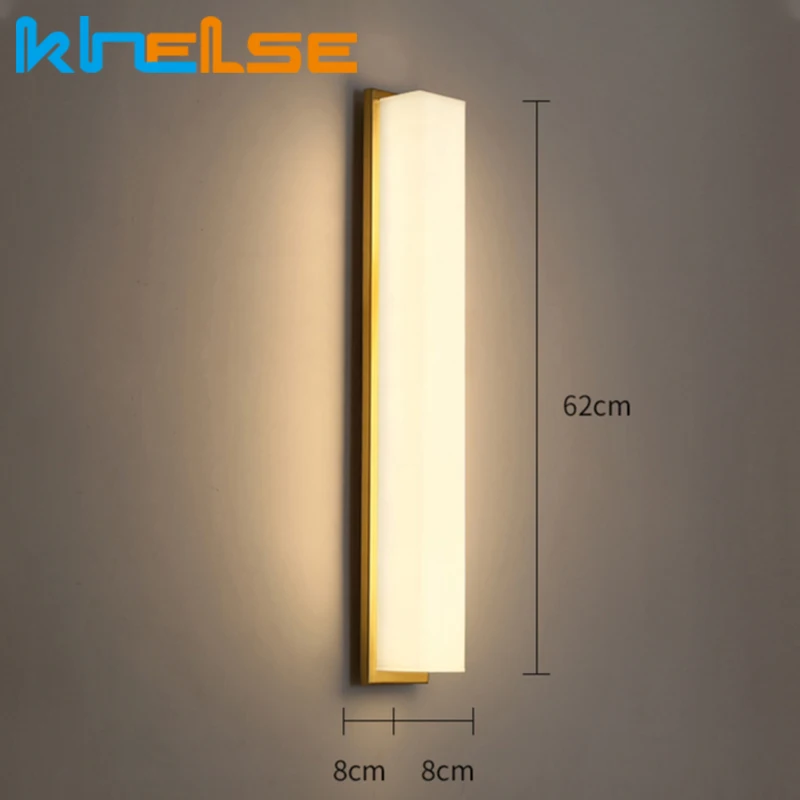 Современная светодиодная настенная лампа прикроватные бра 10 Вт 12 светильник 110 В