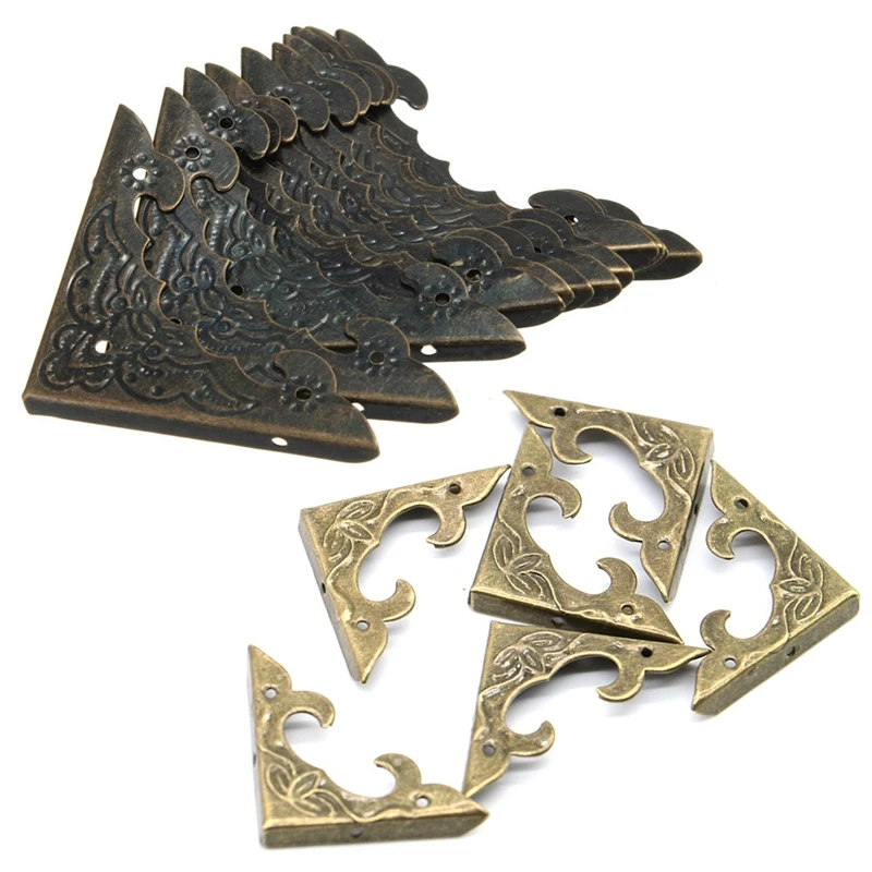 12 x антикварный ювелирный чехол для вина деревянные ножки ящика защита углов ног