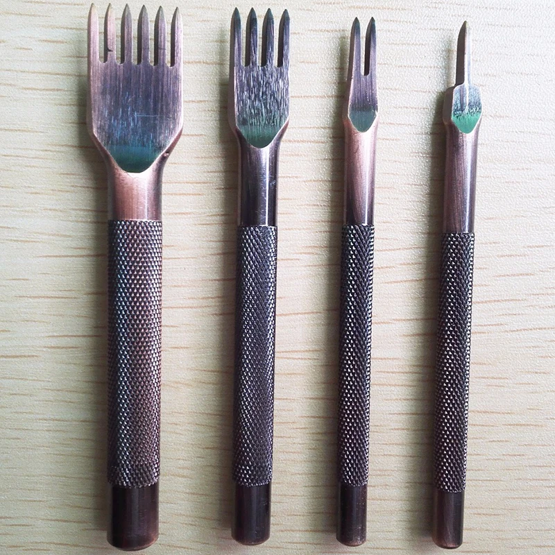 4 шт. Пробойники для кожи 8 видов 3 мм | Дом и сад