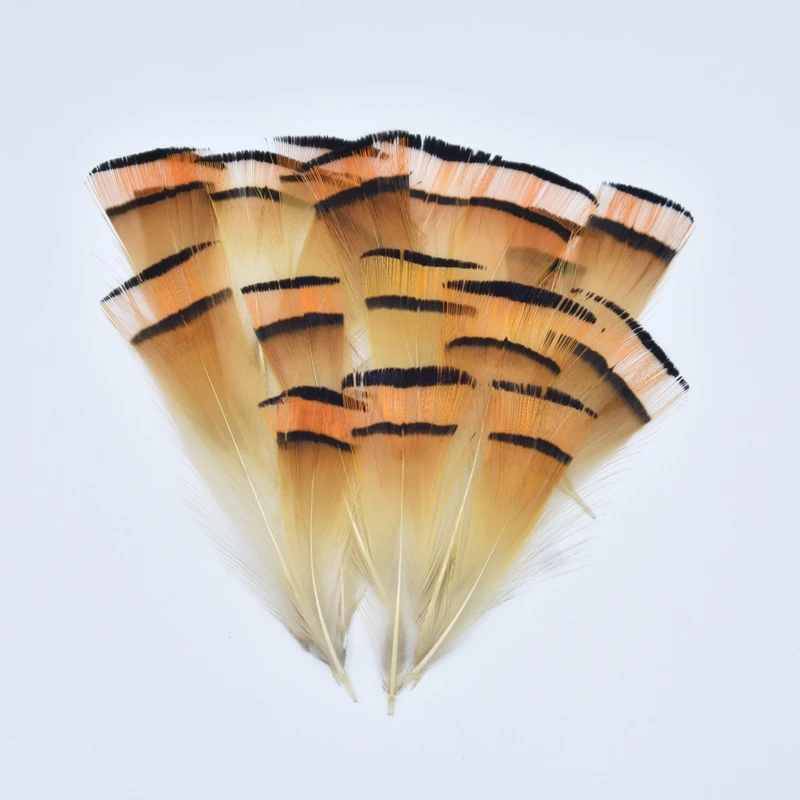 50 шт./лот натуральные перья фазана для рукоделия 4 6 см аксессуары украшения изготовления ювелирных изделий