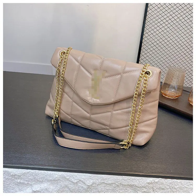 

Luxury Brand Handbag Fashion Simple Tassel Square bag Quality PU Leather Womens Designer Handbag Lock Shoulder Messenger bags