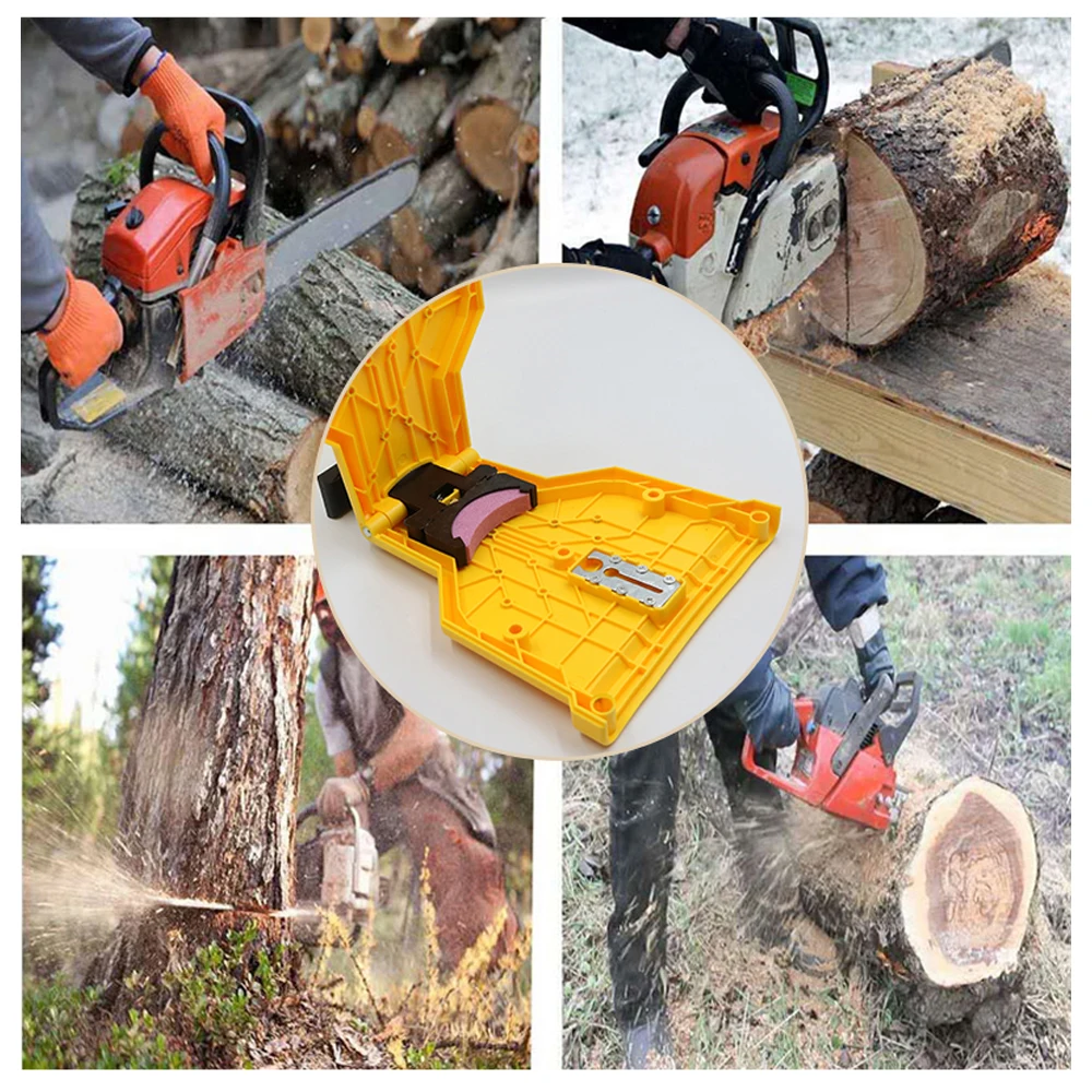 Точилка для цепной пилы инструмент заточки и шлифовки лезвий Каменная