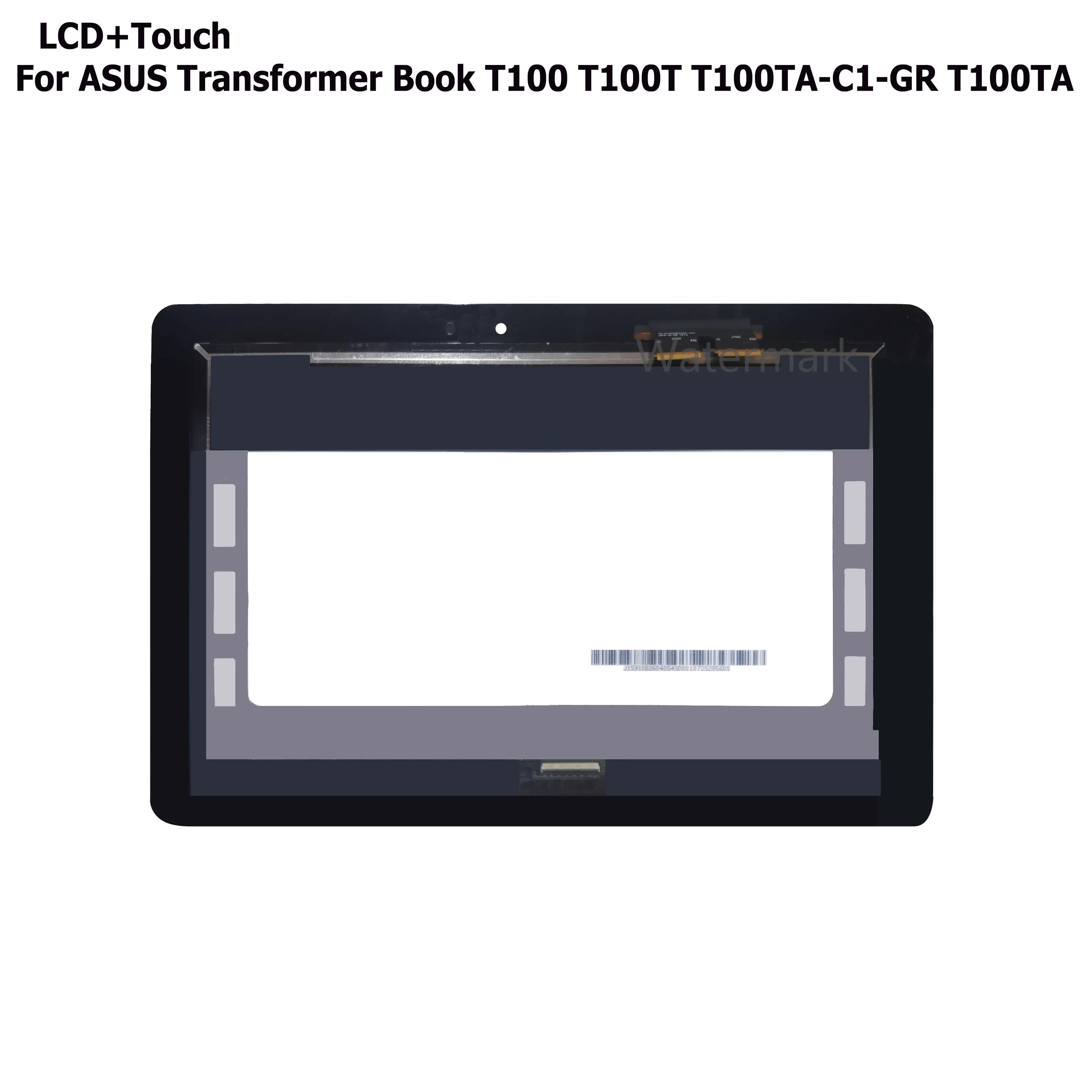 Новый 10.1-дюймовый ЖК-дисплей с сенсорным экраном и рамкой для Asus Transformer Book T100 T100TA-C1-GR T100Chi.