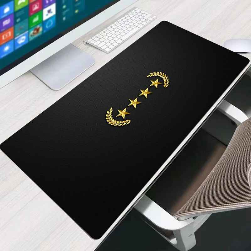 

Luxury Global offensive big mouse pad Persian carpet laptop player keyboard mouse pad edge white tassel rubber table pad