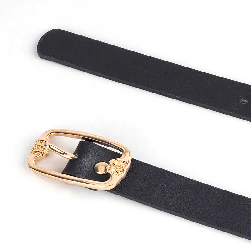 Кожаный ремень с квадратной пряжкой женские ремни для платья пояс мода 2020 новые