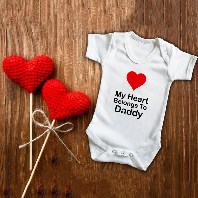 Monos de D&iacute;a de San Valent&iacute;n para beb&eacute;, regalos de vacaciones de San Valent&iacute;n, ni&ntilde;os, ni&ntilde;as, gemelos, mono de beb&eacute; informal de 0 a 24M-5