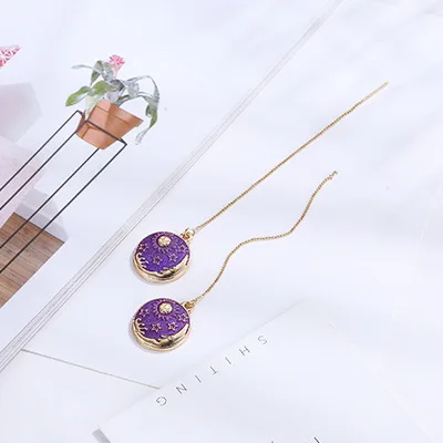 

60pcs/ lote Fashion statement luxury earrings office Paired things chain Different Long earrings hanging Vintage jewelry funny