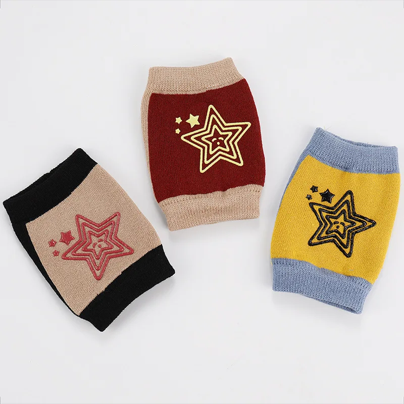Sallybaby/6 пар наколенники Детские учимся ходить предотвращают падение теплые носки