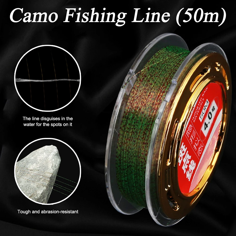1 0 5 2 3 4 нейлоновая рыболовная леска невидимая камуфляжная прочная однонитевая