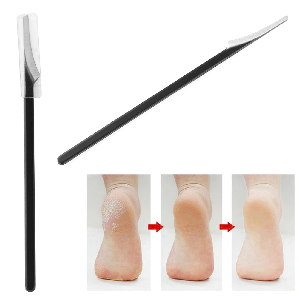 

Stainless Steel Foot Rasp File Callus Remover Pedicure Tool Trimmer Crochet Pusher Dead Feet Skin Care Manicure Pedicure Care