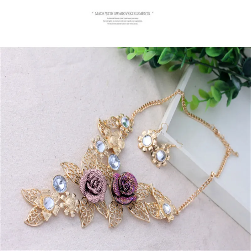 Богемное ювелирное изделие модное винтажное милое ожерелье с ажурным узором