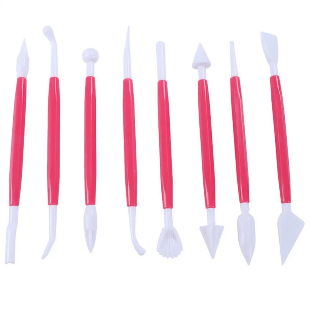 1-14 шт. набор пластиковых силиконовых стальных глиняных скульптурных