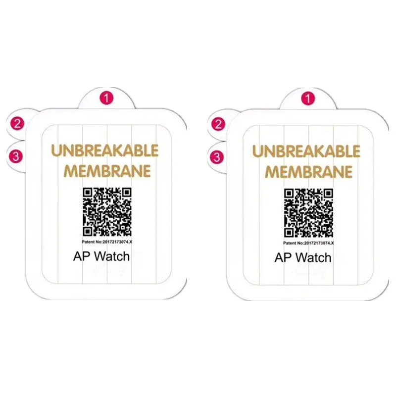 Защитная пленка для экрана с полным покрытием для iWatch 4 40 мм 44 мм Гидрогелевая Защитная пленка для Apple Watch 3 2 5 38 мм 42 мм(не стекло - Цвет: 2pcs