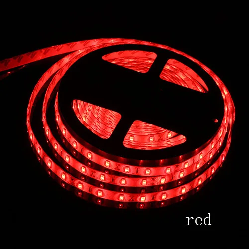 red DC 12 В Светодиодная лента светильник 5630 5 м/рулон 300 светодиодный гибкий ленточный барный светильник s высокая яркая водонепроницаемая полоса для дома вечерние украшения KTV - Испускаемый цвет: red