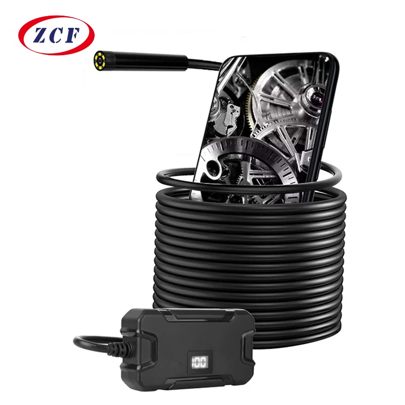 Y13 5,5 мм wifi эндоскоп камера экран дисплей HD1080p Водонепроницаемый 3,5 м/5 м/10 м инспекционный бороскоп для Iphone android телефон