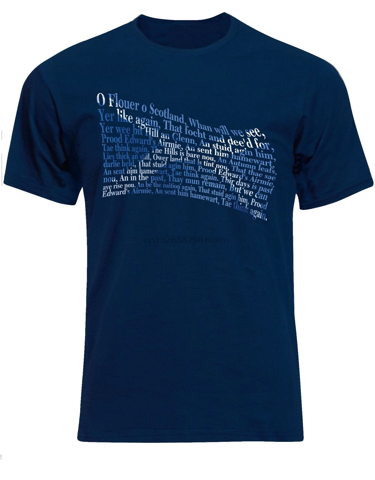 Цветок Шотландии регби гимн вдохновил мужские футболки тройник AB52