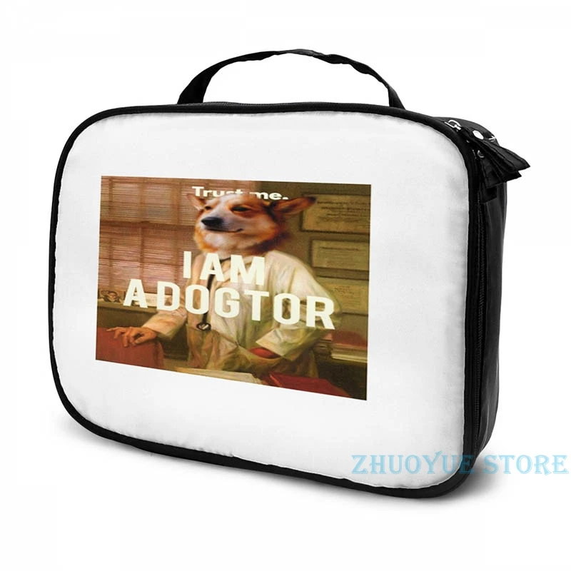 Забавный графический принт Trust Me I Am Dogtor рюкзак с USB зарядкой мужские школьные