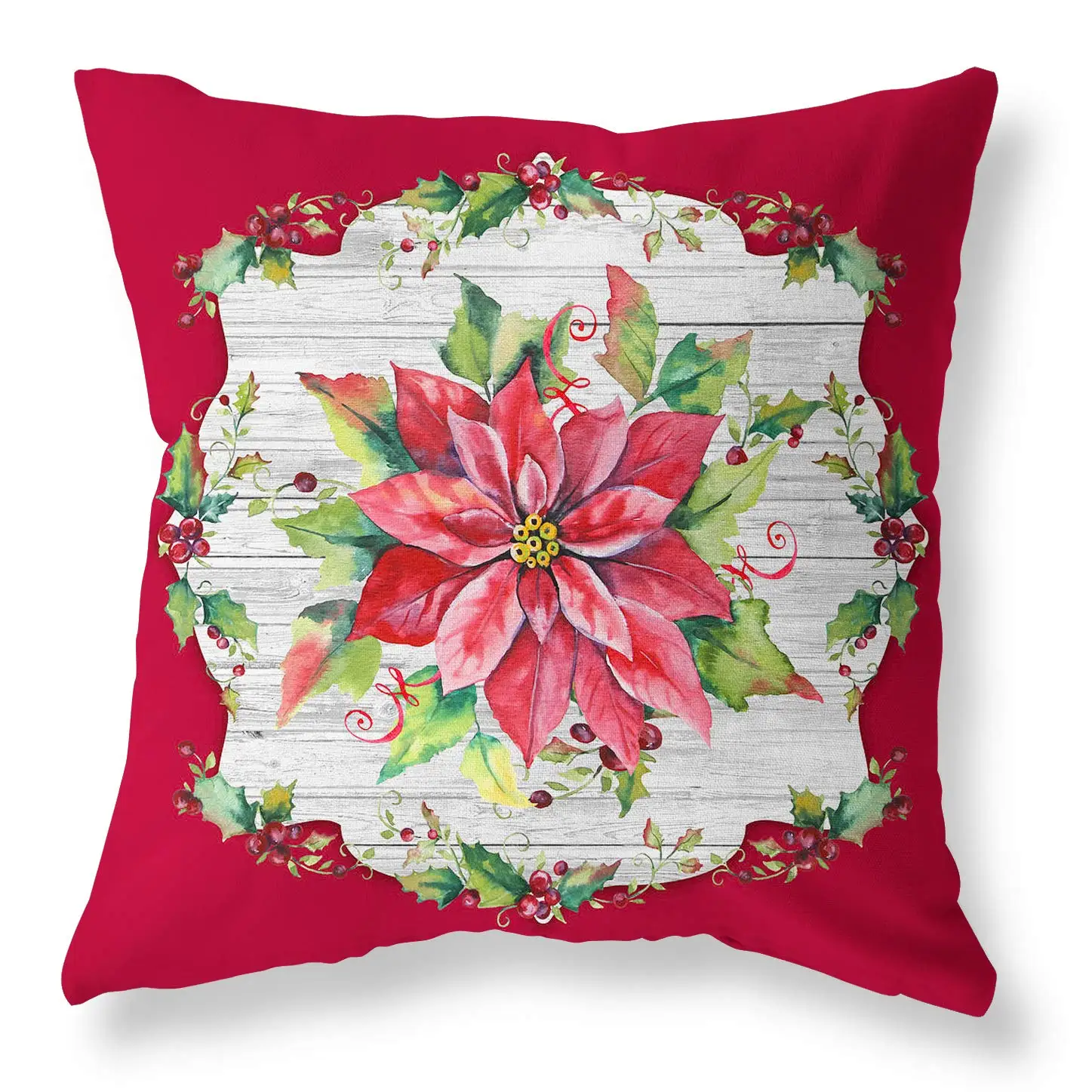 Christmas festive linen pillowcase living room sofa cushion cover home decoration holiday series throw pillows | Дом и сад