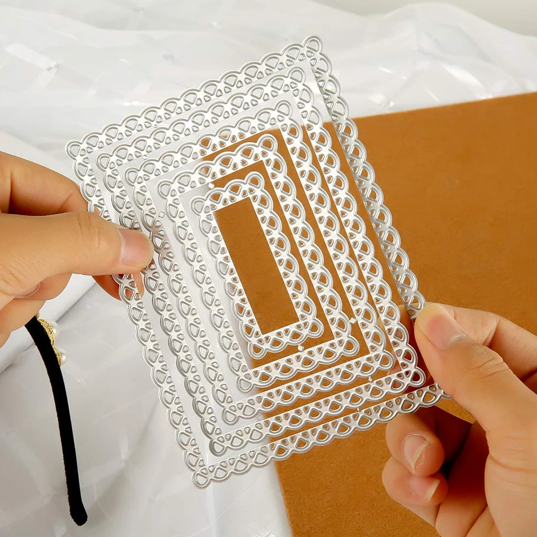 DIY Нож Форма из углеродистой стали дети головоломки чеканочный нож высечки