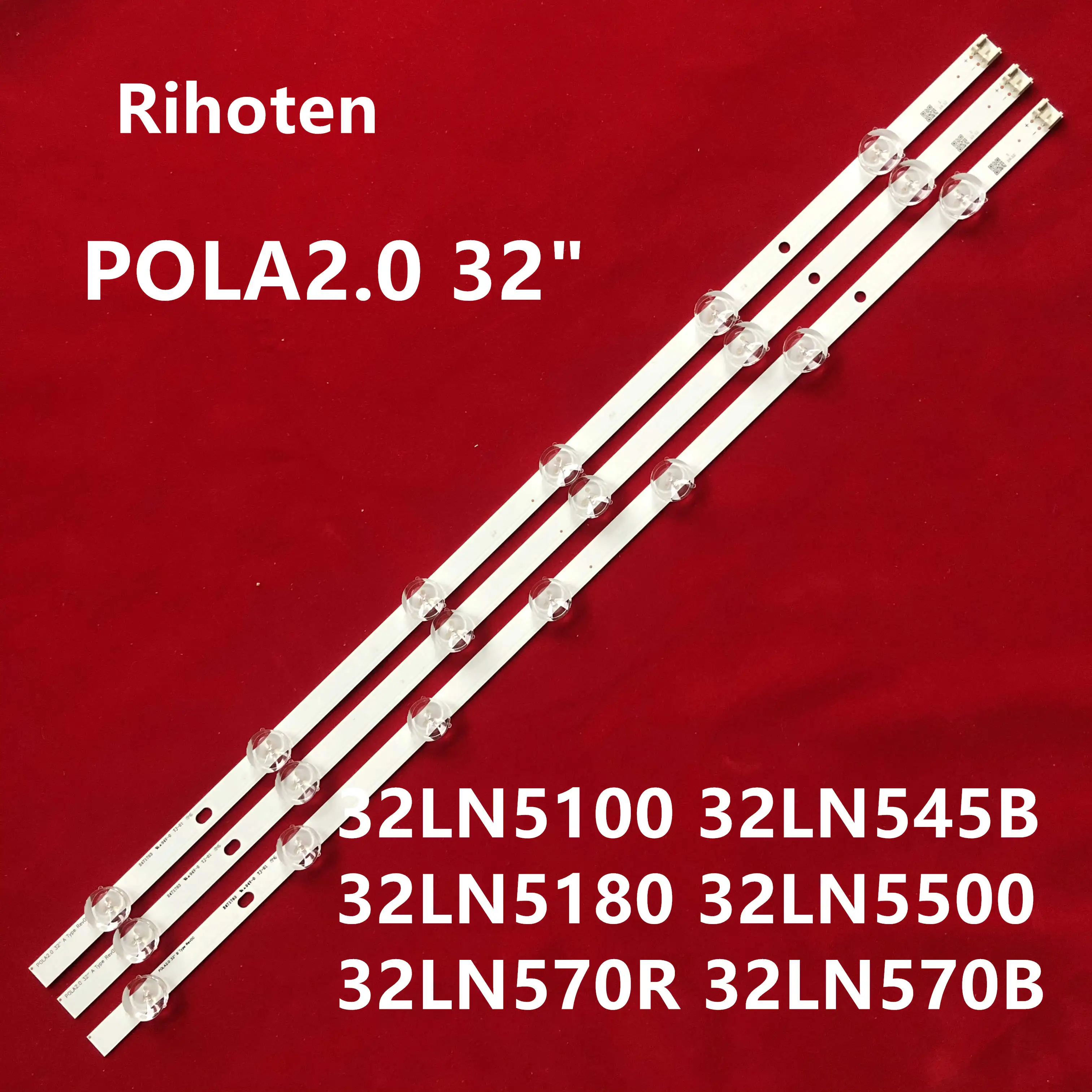 Новые 30 комплектов светодиодных лент для подсветки 32ln536b 32ln549c 32ln546b 32ln 32LN5100 32LN545B