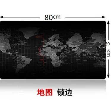 

Super large 1000x500mm/900x40mm/700x300mm/600x300mm World Map rubber mouse pad computer game tablet mousepad with edge locking