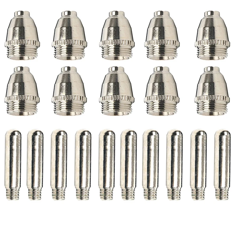

200Pcs Plasma Cutter Consumable Nozzles Tips Electrodes Torch Consumables Kit Suit for AG60 WSD60