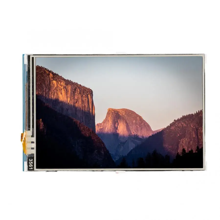 Цветной сенсорный ЖК экран 3 5 дюйма с разрешением 480x320 для Raspberry Pi