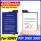 Аккумулятор на 4300 мА  ч для геймпада Sony Psp2000, Psp3000, Psp S110, аккумулятор для портативного контроллера Playstation