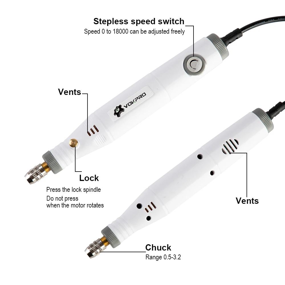 Гравировальная ручка 18 в мини дрель с регулируемой скоростью инструмент
