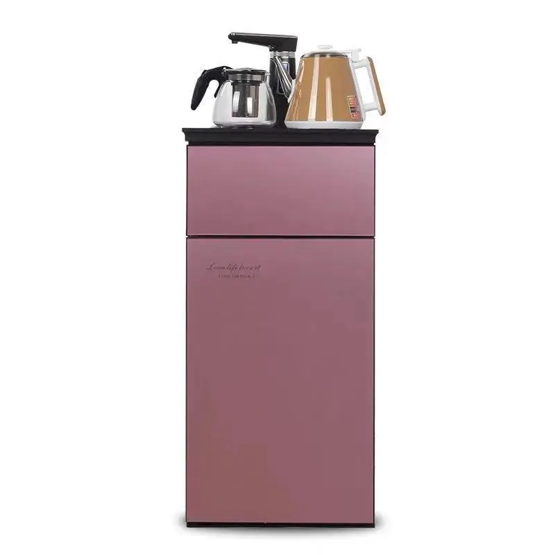 Rose gold Теплый тип многофункциональный вертикальный диспенсер воды прямой напиток машина бытовой электрический чайник горячий розовое золото Шампань - Цвет: Rose gold