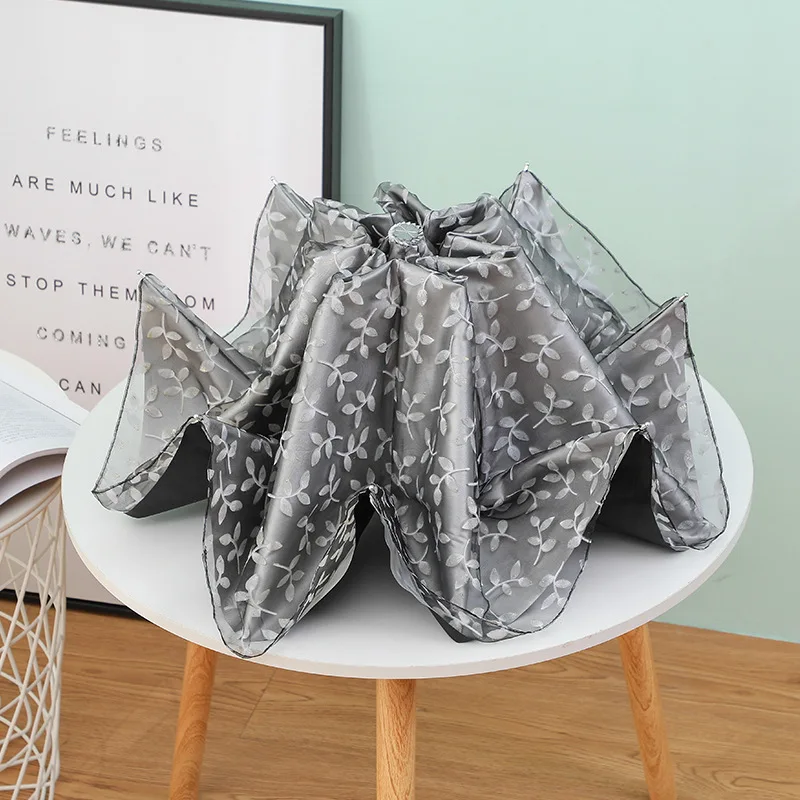 Складной мини-зонт от солнца и дождя компактный складной Солнечный зонтик С 5