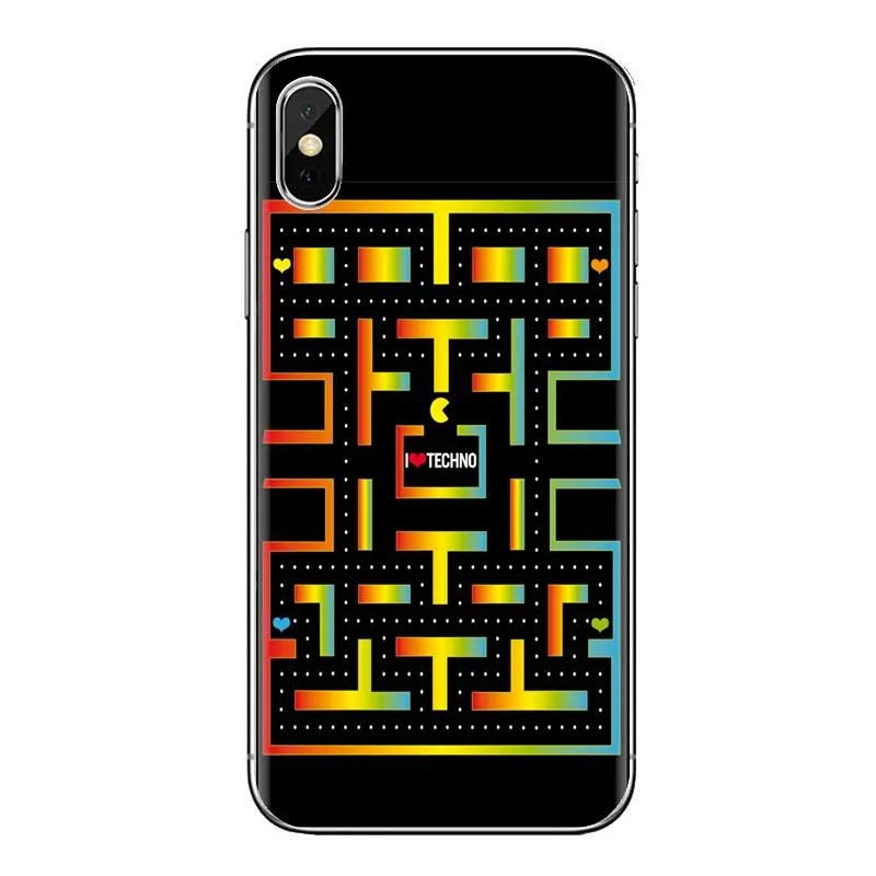 Прозрачный чехол из ТПУ с технологией I Love Techno для iPod Touch Apple iPhone 4 4s 5 5S SE 5C 6 6S 7 8 X XR XS