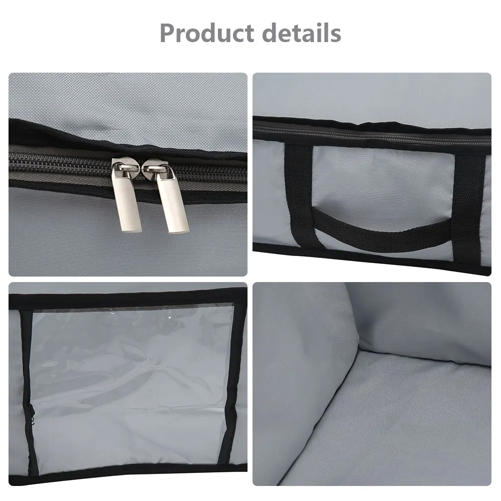 

2pcsClothing Quilt Wardrobe Storage Bags Large-Capacity Pillow Blanket Storage Bag Waterproof Package Storage Box Home Organizer