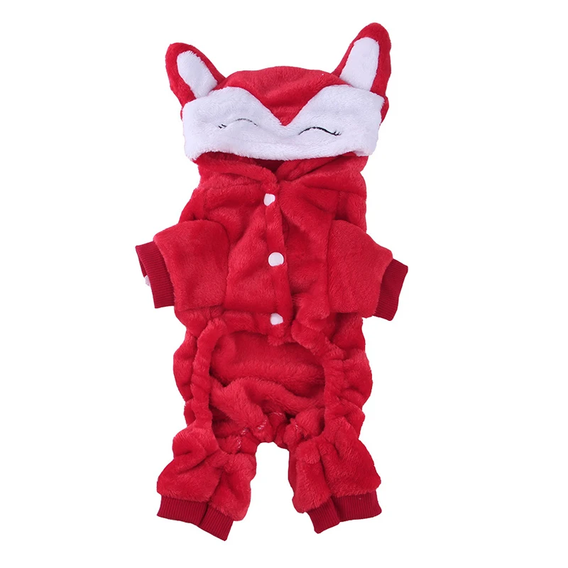 Pet Clothes Soft Fox Transfiguration Dogs Shirt Classic Cute Fun Comfortable For Dog Hogard | Дом и сад