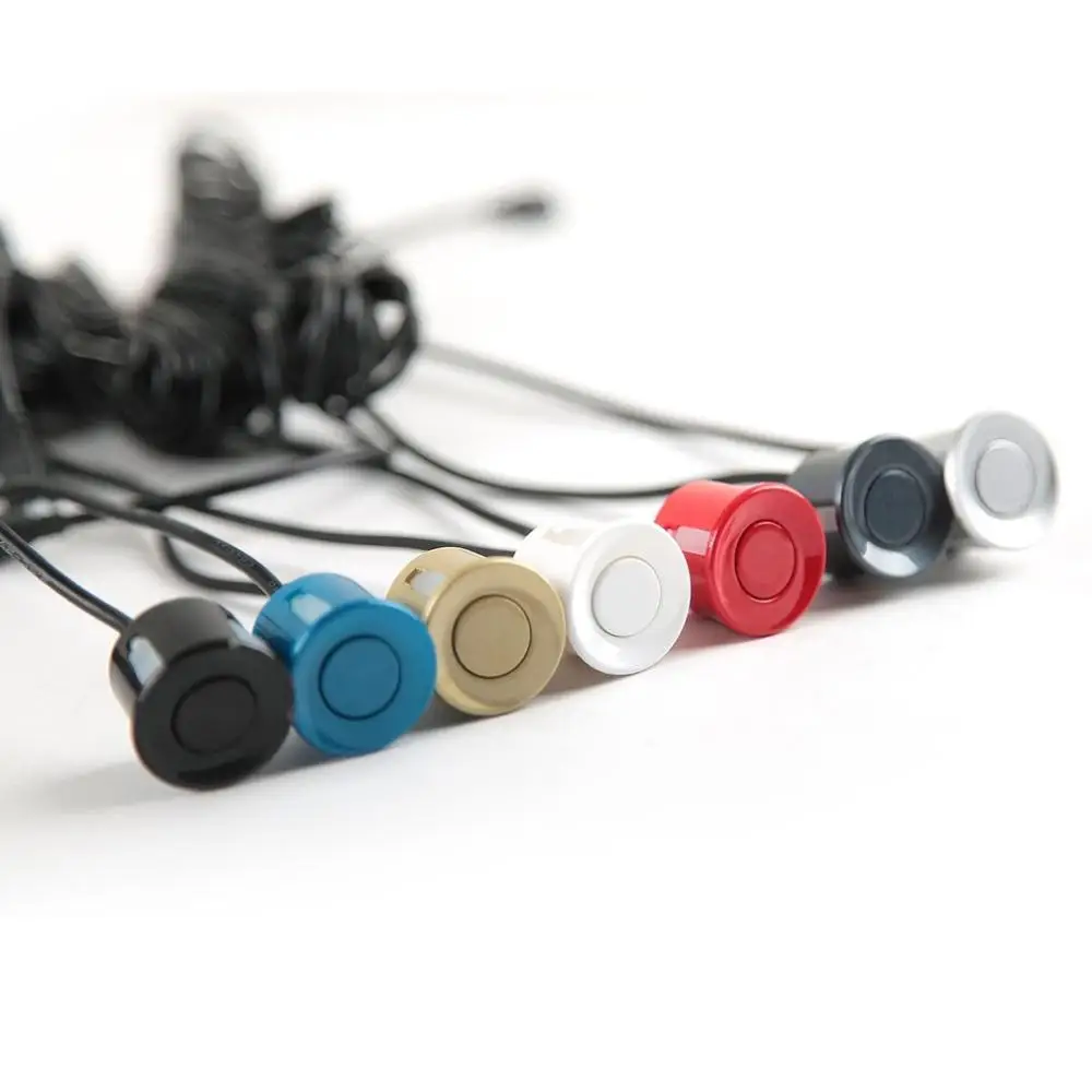 

2.5m cables Reversing radar extend Extension cables for Parking Sensors or 1pcs parking sensor 22mm 8 color choose