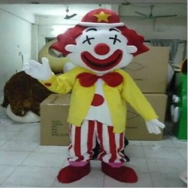 

Halloween Clown Adult Mascot Costume Party Go Cosplay Game Gift A Fursuit Cartoon Dress Outfits Carnival Xmas Easter Ad Clothes