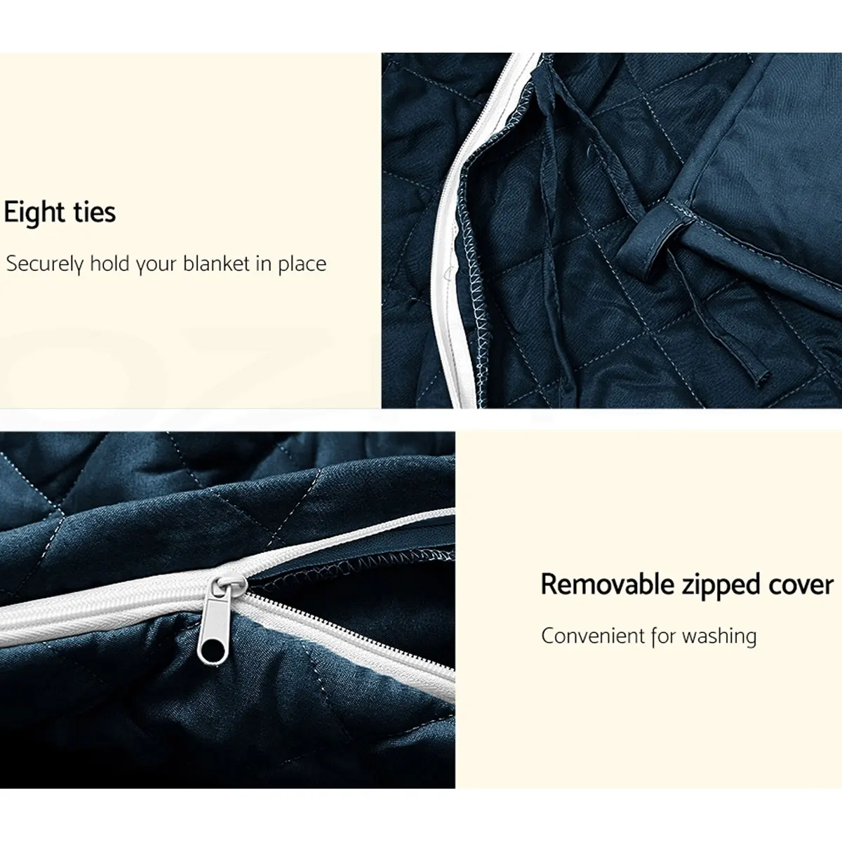 

Weighted Blanket Blankets Soft Sleeping Blanket Heavy Blanket Decompression Sleep Aid Pressure Weighted Quilt for Children Adult