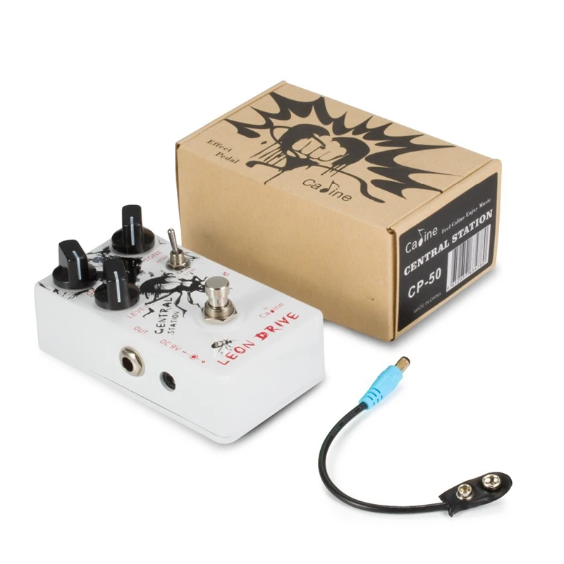 

Effect Pedal CALINE CP-50 Guitar Pedal CENTRAL STATION Leon Drive Guitar Effect Pedal True Bypass Effect