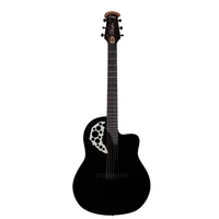 41 inch carbon fiber guitar 6 string electric guitar picea asperata solid guitar with pick up agt161