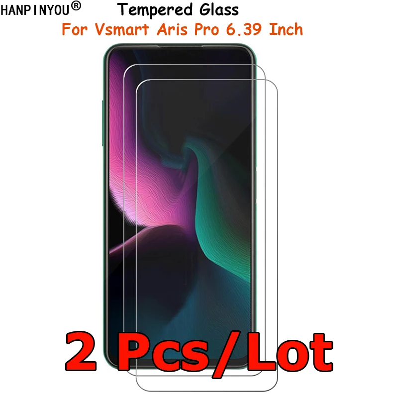 

2 шт./лот для Vsmart Aris Pro 6,39 "прозрачное закаленное стекло, защита для экрана, ультратонкая Взрывозащищенная защитная пленка