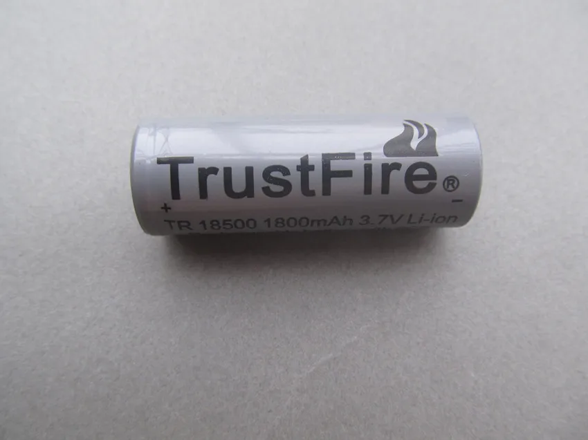 Литий-ионная аккумуляторная батарея TrustFire TR 18500 1800 мАч 3 7 В