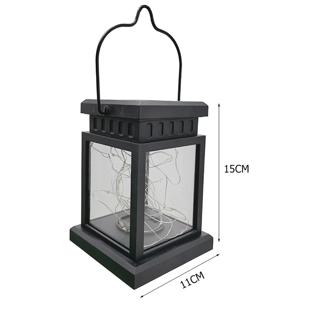 

LED Solar Lantern Light Outdoor Hanging Waterproof Lamp Garden Patio Decor Solar Hanging Decorative Lantern Home Decoration