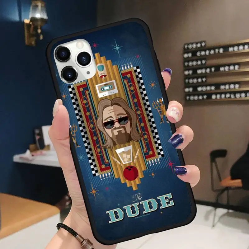 

Movie Film The Big Lebowski Phone Case for iPhone 11 12 pro XS MAX 8 7 6 6S Plus X 5S SE 2020 XR Soft silicone