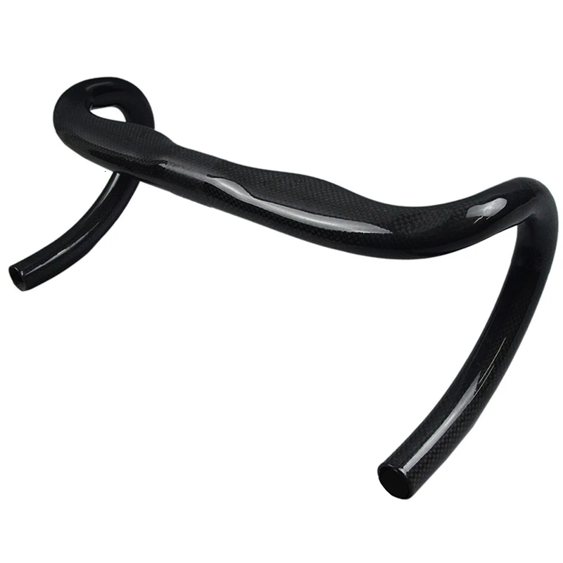 Углеродное волокно руль для велосипеда MTB дорожный велосипед черный прочный