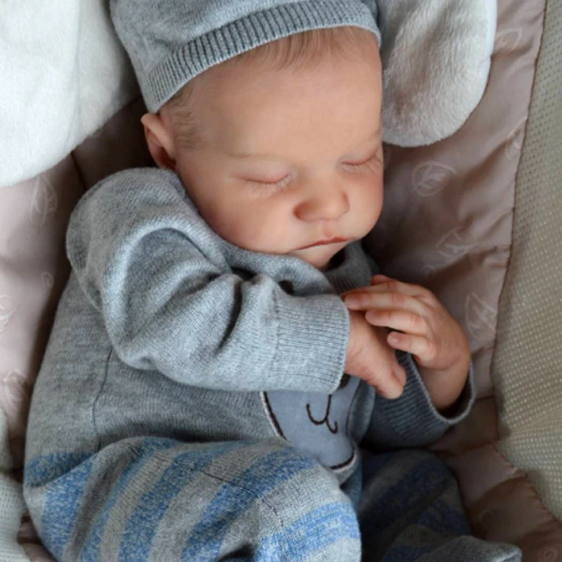 Виниловая Неокрашенная кукла-Реборн 17 дюймов | Игрушки и хобби