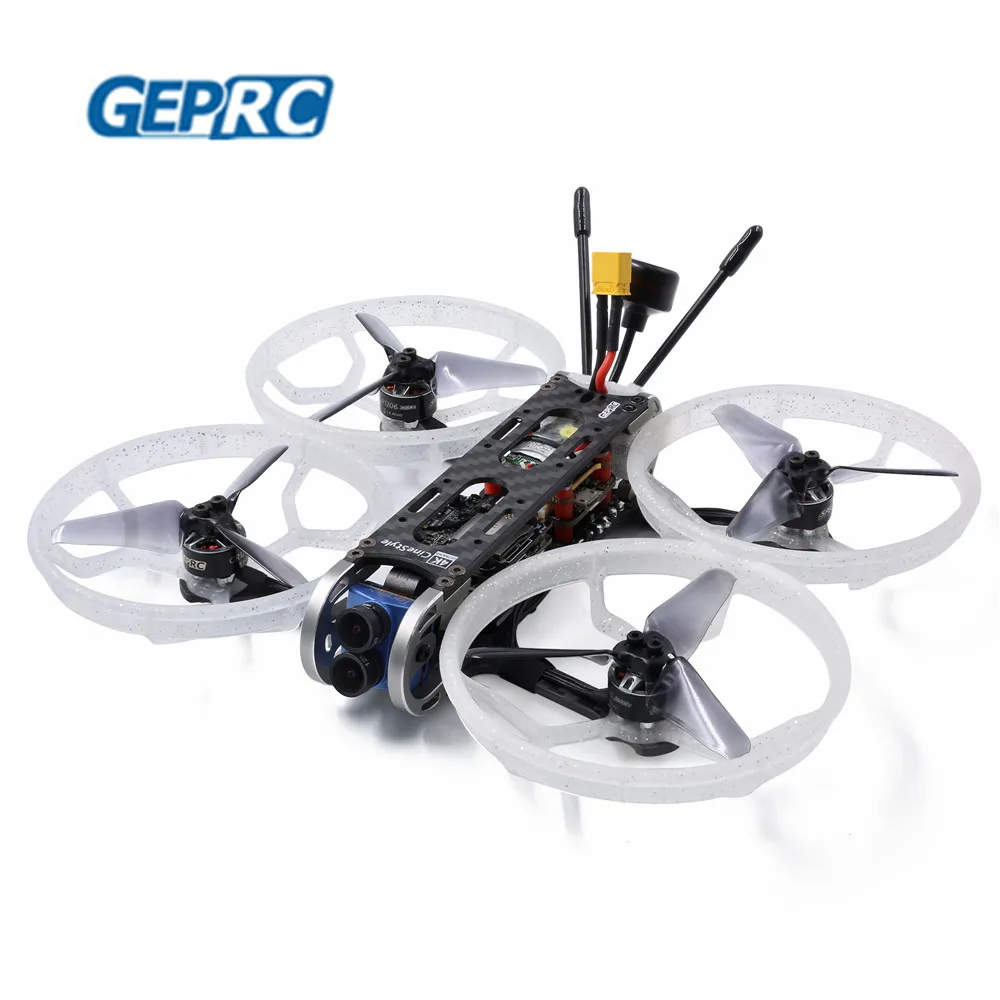 GEPRC CineQueen 4K Caddx Tarsier V2 3 дюймовая камера CineWhoop STABLE F4 30A 1206 3600KV FPV Racing Drone|Корпусы для
