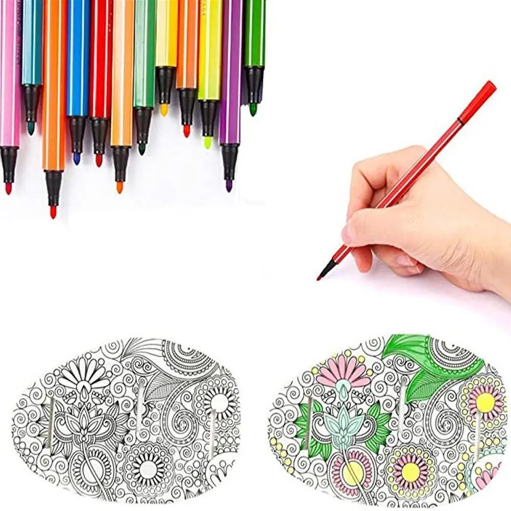 3D бумажные пазлы с 6 Цвет ручка расписанные вручную Doodle Детские игрушки для