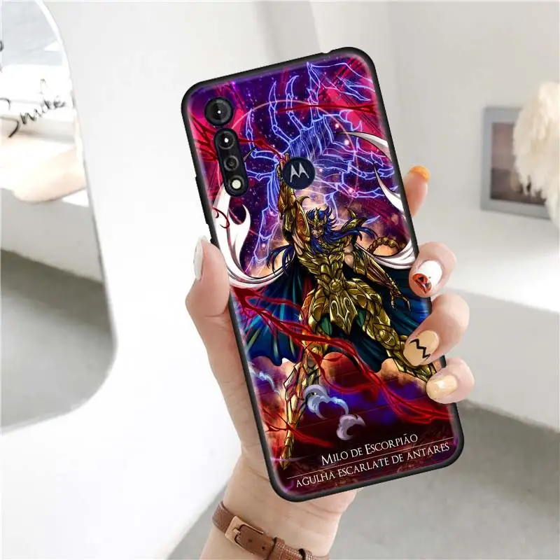 case for motorola moto g9 play g8 power lite one fusion plus e6s g stylus g30 g10 phone cover funda capa saint seiya knights free global shipping
