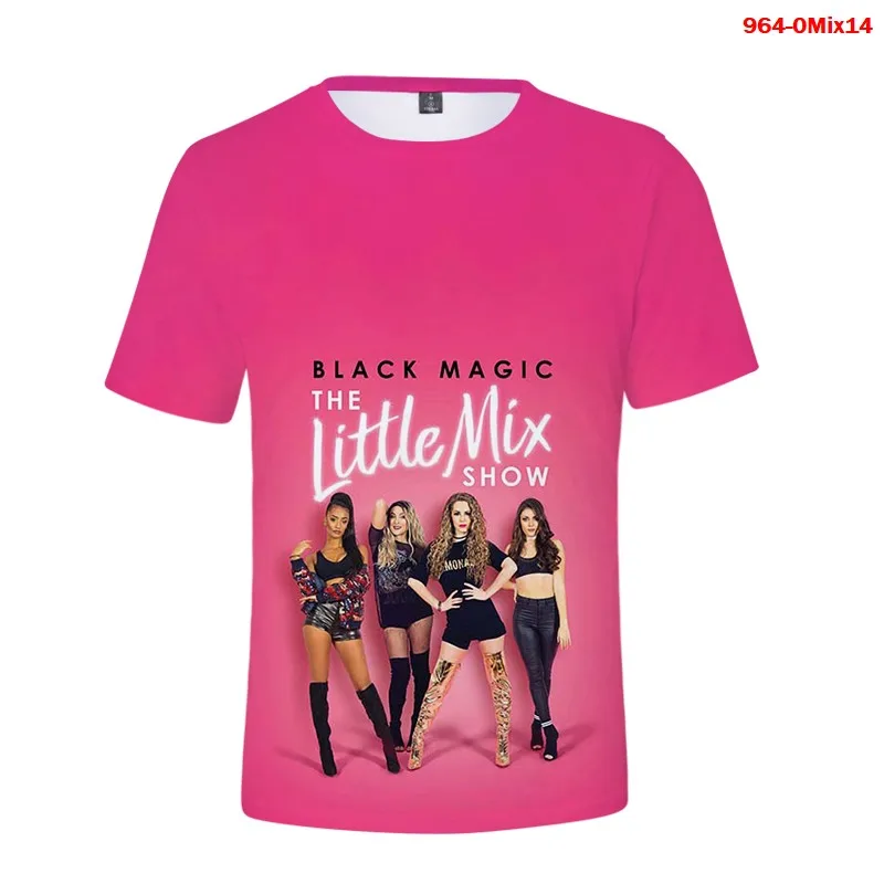 

Singer Little Mix 3D Printed T Shirts Men/women Summer Fashion Causal Streetwear Harajuku Short Sleeve Round Neck Oversize Tops